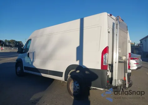 2023 Ram Promaster 2500 High Roof 159 Wb из США, поврежденный, VIN 3C6LRVDG8PE547078